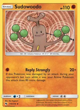 Sudowoodo 110/214