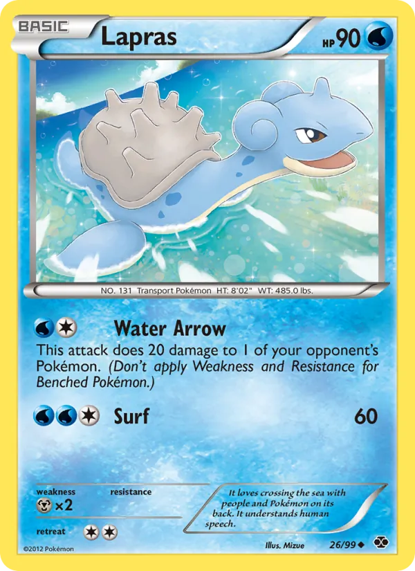 Lapras 26/099