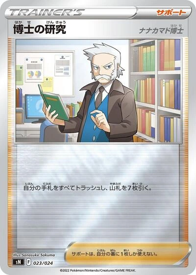 Professor's Research 023/024