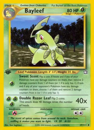Bayleef 29/111