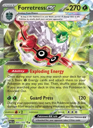 Forretress ex 005/193