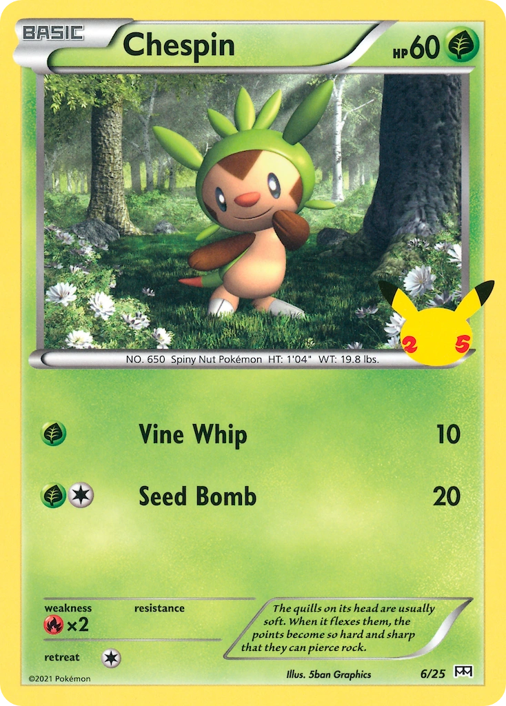 Chespin 6/025