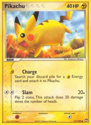 Pikachu 57/108