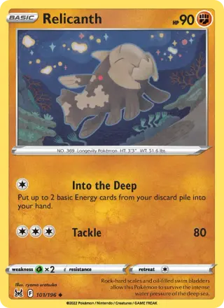 Relicanth 101/196