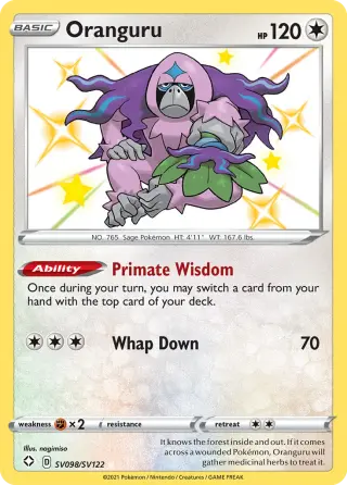 Oranguru SV098/122