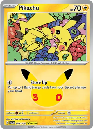 Pikachu 048/128