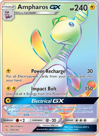 Ampharos GX 185/181