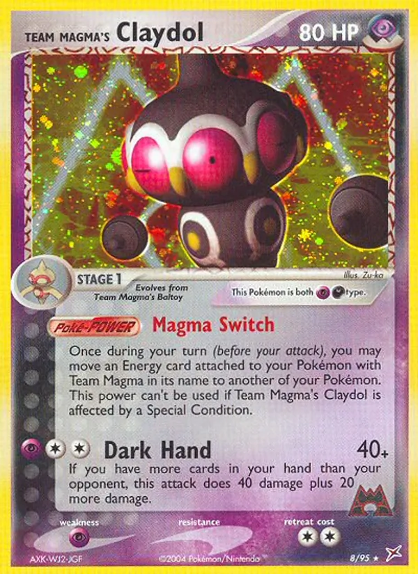 Team Magma's Claydol 8/095