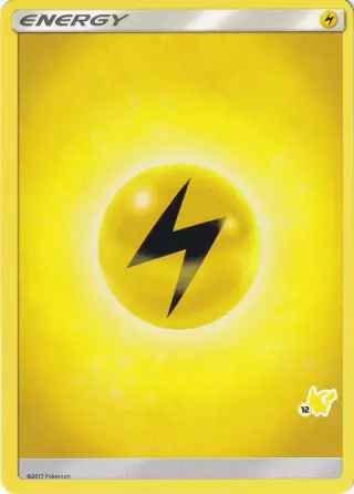 Lightning Energy (Pikachu stamp 12)