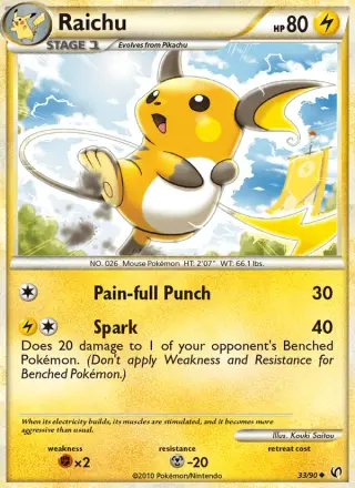 Raichu 33/090