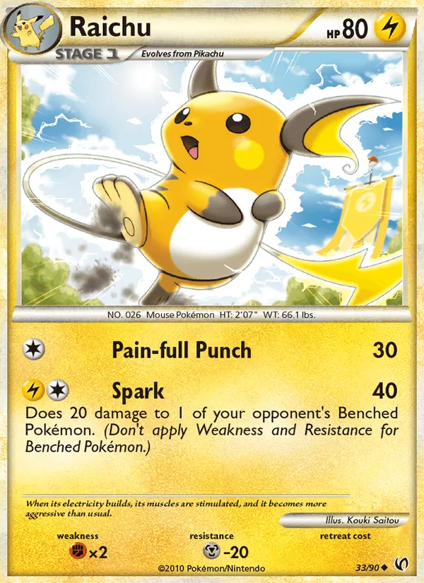 Raichu 33/090