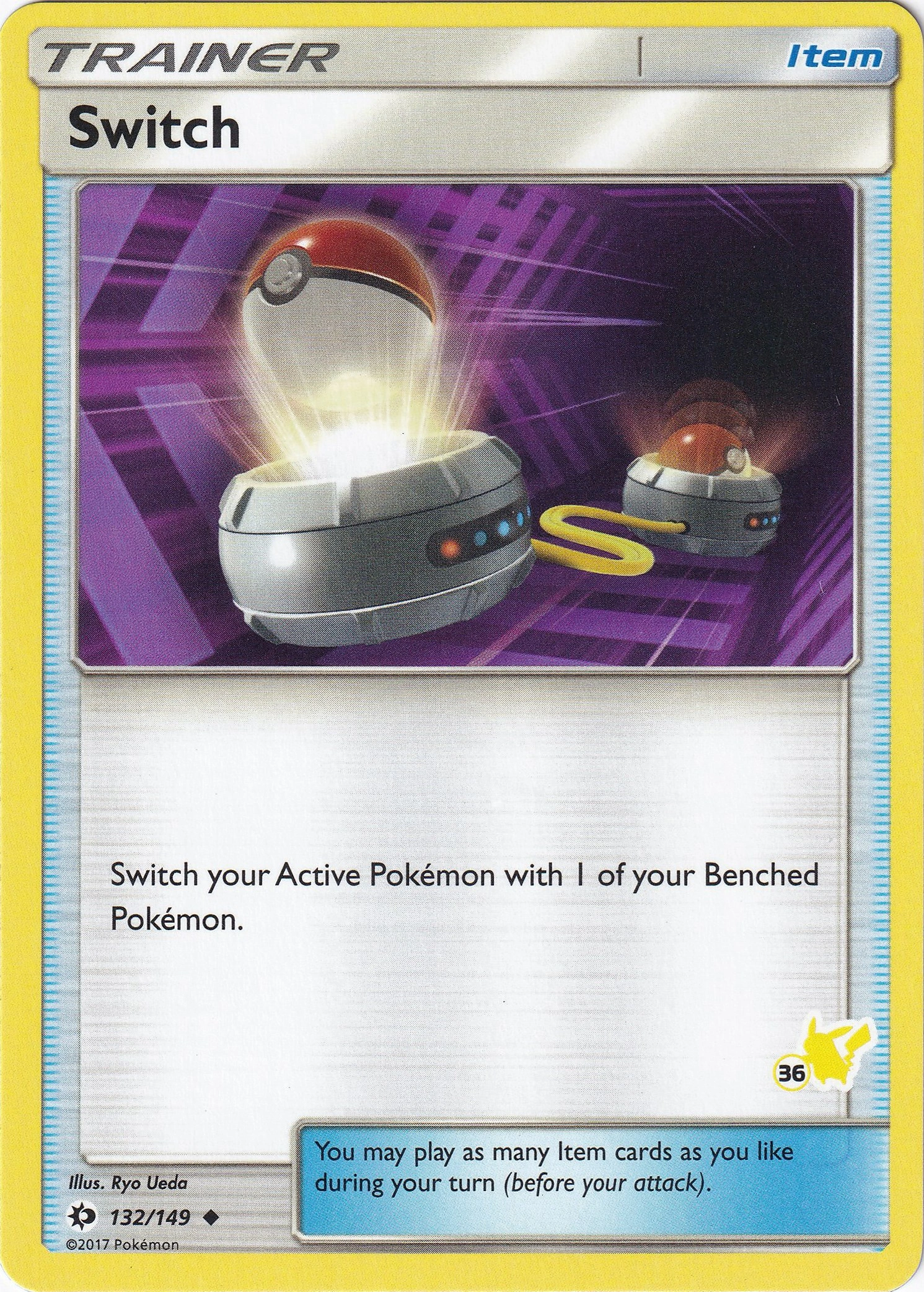 Switch 132/149 (Pikachu stamp 36)
