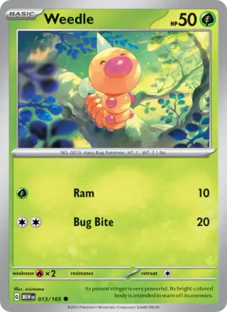 Weedle 013/165