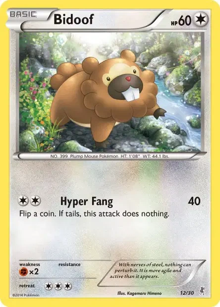 Bidoof 12/030