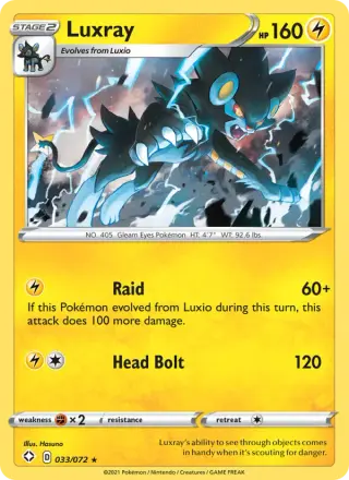 Luxray 33/072