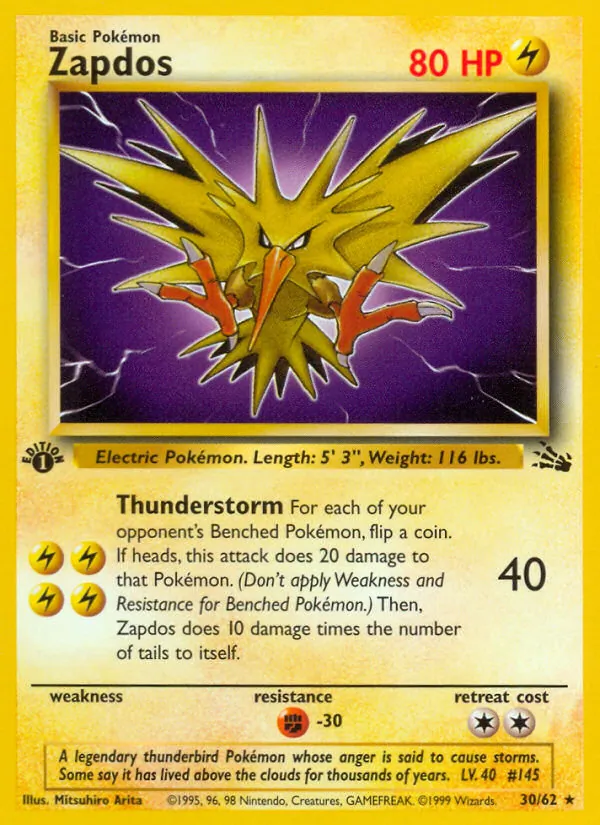 Zapdos 30/062