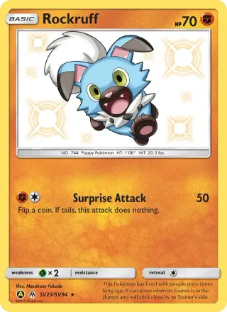 Rockruff SV23/094