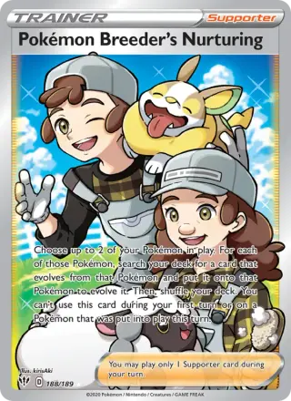 Pokémon Breeder's Nurturing 188/189