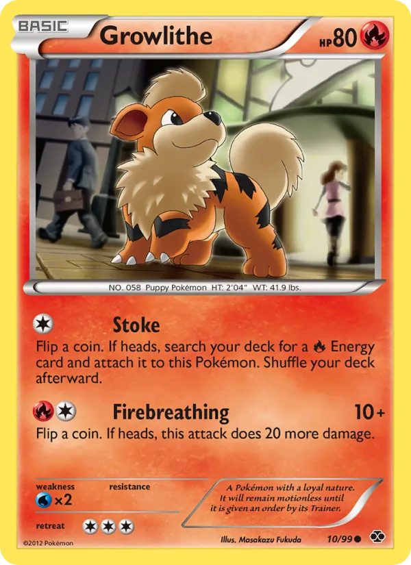 Growlithe 10/099