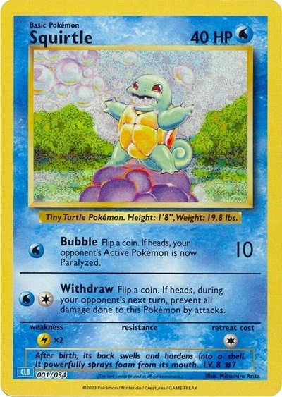 Squirtle 001/034