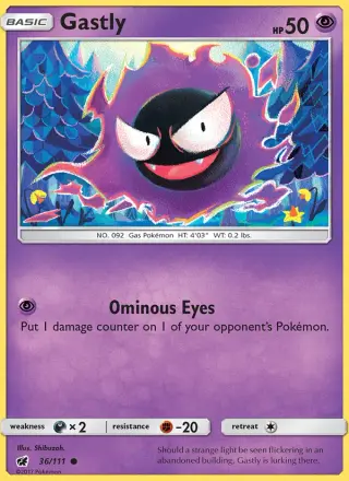 Gastly 36/111