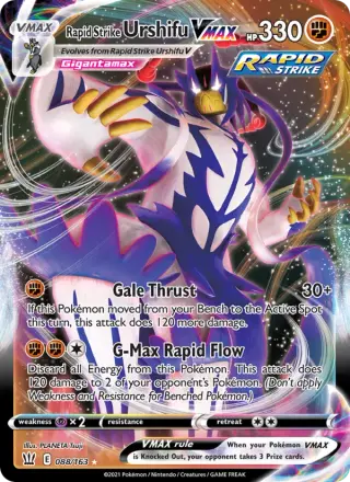 Rapid Strike Urshifu VMAX 88/163