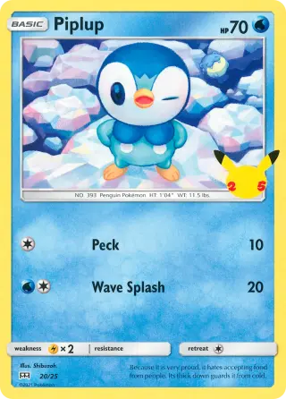 Piplup 20/025