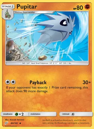 Pupitar 80/181