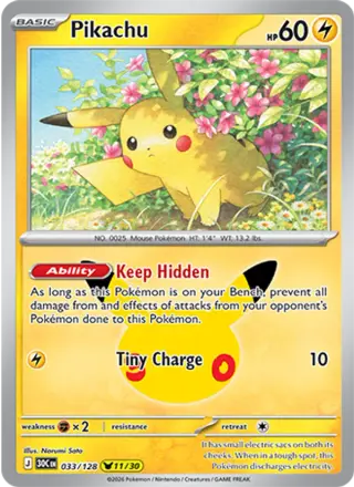 Pikachu 033/128