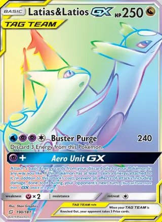 Latias & Latios GX 190/181