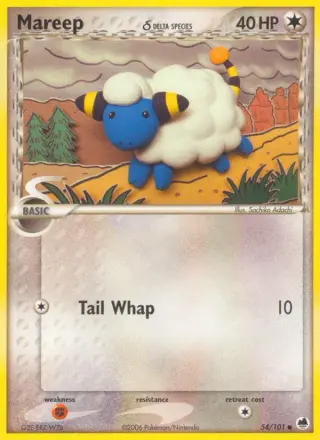 Mareep δ 54/101