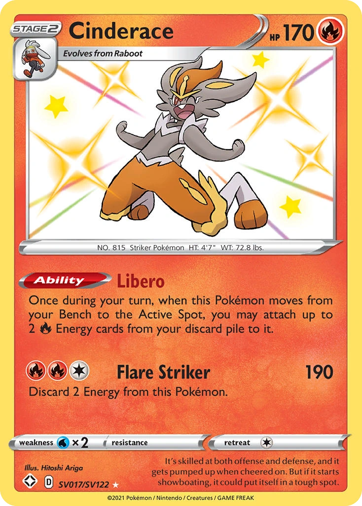 Cinderace SV017/122