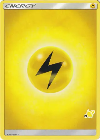 Lightning Energy (Pikachu stamp 27)