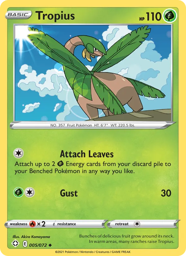 Tropius 5/072