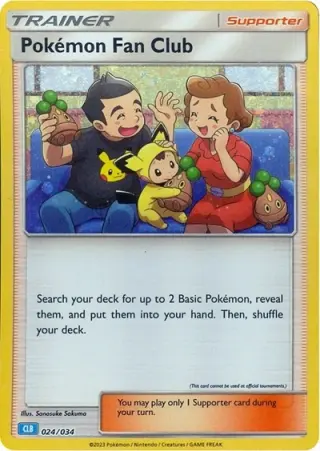 Pokemon Fan Club 024/034