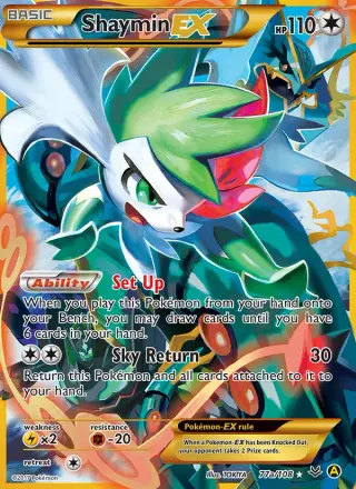 Shaymin EX 77a/108