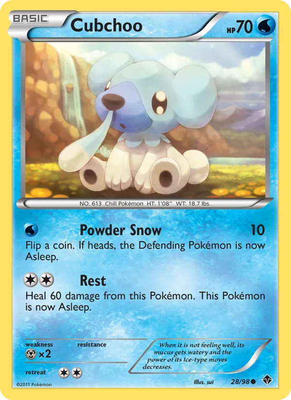 Cubchoo 28/098