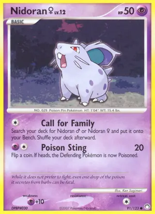 Nidoran♀ 91/123