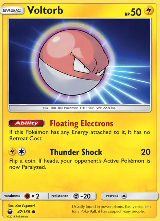 Voltorb 47/168