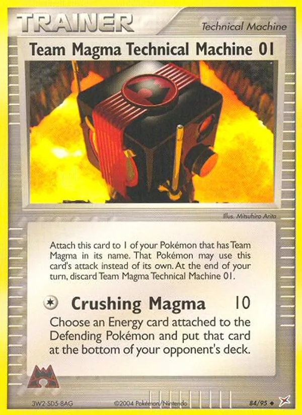 Team Magma Technical Machine 01 84/095