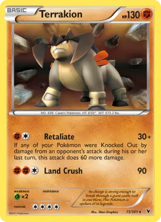 Terrakion 73/101