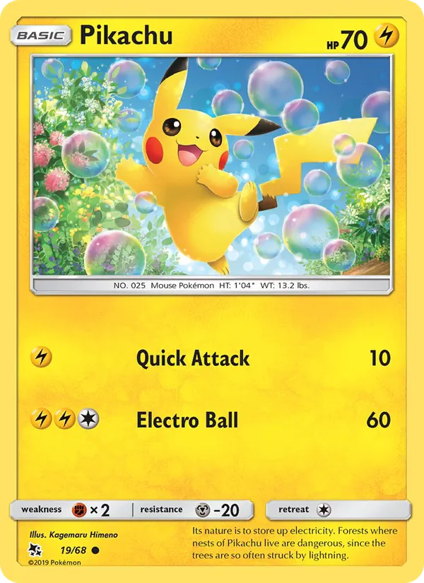 Pikachu 19/068