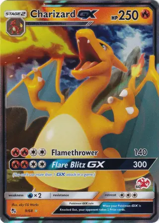 Charizard GX 009/068 (Charizard stamp 60)