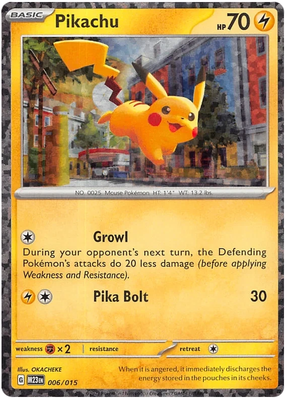 Pikachu 6/015