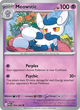 Meowstic 034/088
