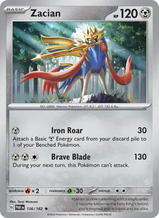 Zacian 136/182