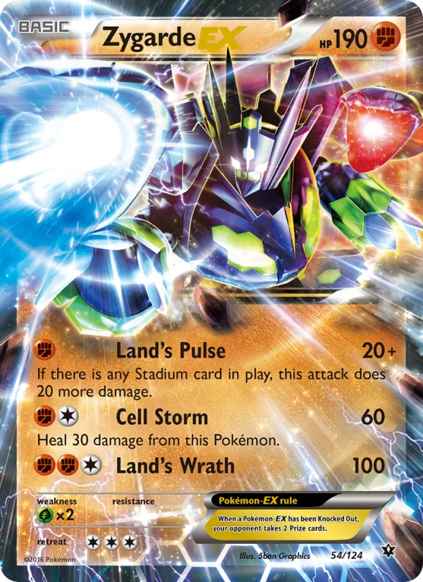 Zygarde EX 54/124