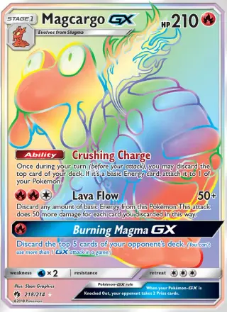 Magcargo GX 218/214