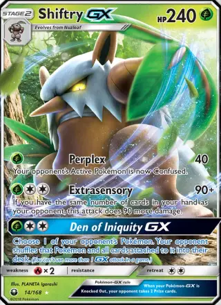 Shiftry GX 14/168