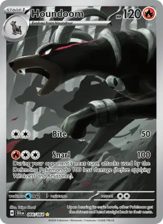 Houndoom 066/064